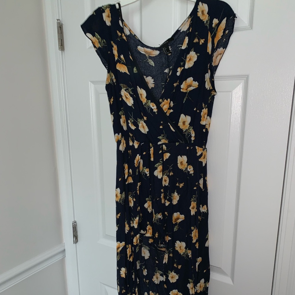 Forever 21 Floral Maxi Dress with Shorts!